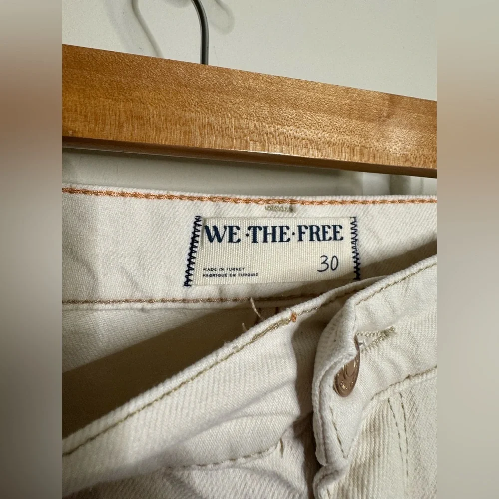 We The Free Tinsley Baggy High Rise Straight Denim Jeans Pant